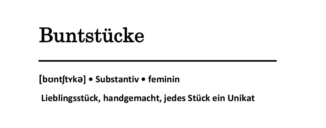 Buntstücke